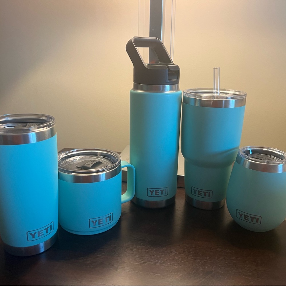 YETI Seafoam Drinkware Collection